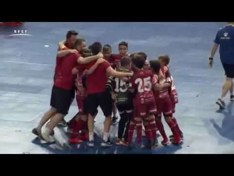 GOLES | Aljucer ElPozo Murcia 3 - 1 FC Barcelona | Final alevín Cto. de España