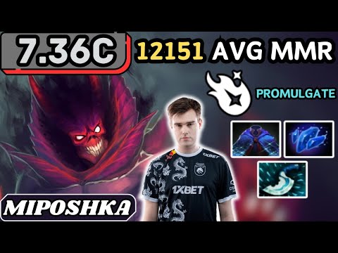 7.36c - Miposhka SHADOW DEMON Hard Support Gameplay 28 ASSISTS - Dota 2 Full Match Gameplay