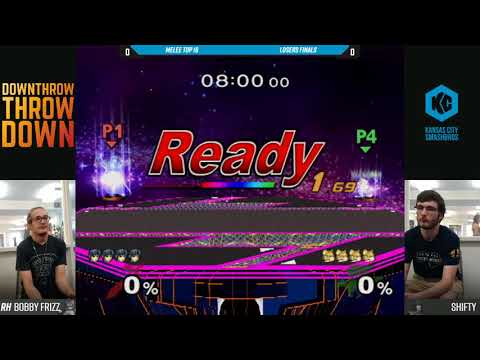 DTTD #8 SSBM - Bobby Frizz (Fox) Vs. Shifty (Marth) - Losers Finals