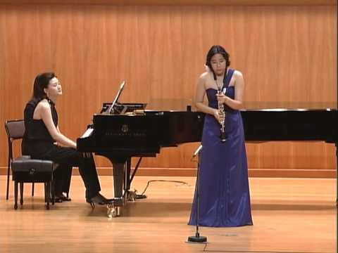 장여송 Malcolm Arnold Sonatina Op29  Clarinet Kumho Recital