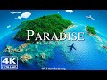 FLYING OVER PARADISE (4K UHD) Amazing Beautiful Nature Scenery & Relaxing Music - 4K Video Ultra HD