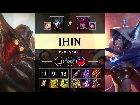 Jhin ADC vs Xayah - TW Challenger Patch 25.16