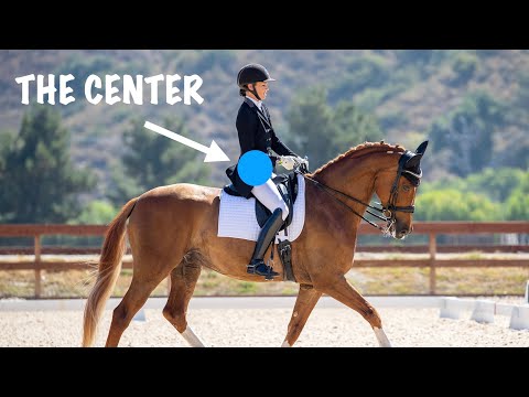 Find your Center: The Key to Dressage Rider Position