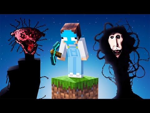 I Added Minecraft's Scariest Mods to ONE BLOCK!