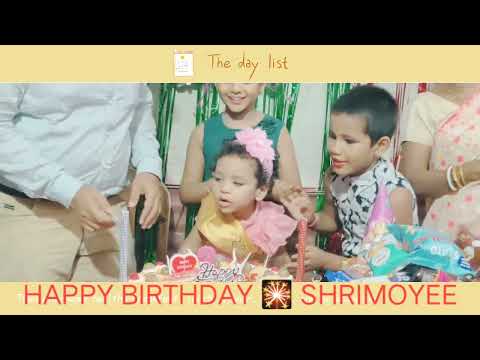 Happy birthday SHRIMOYEE 🎉🎉🎉🎂