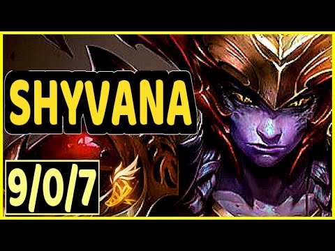 SHYVANA VS TWITCH - 9/0/7 KDA JUNGLE GAMEPLAY