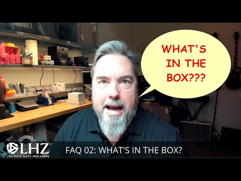 LHZ FAQ 02: What's in the box?