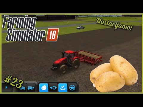 Prvi Put Sadimo Krompir u Velikoj Njivi|Farming Simulator 16|ep:23