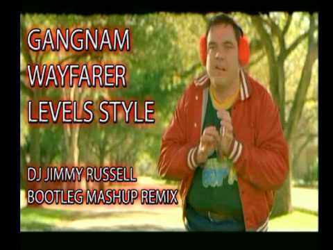 PSY vs. Audien vs. Avicii - Gangnam Wayfarer Levels Style ( DJ James Russell Bootleg Remix Mashup)