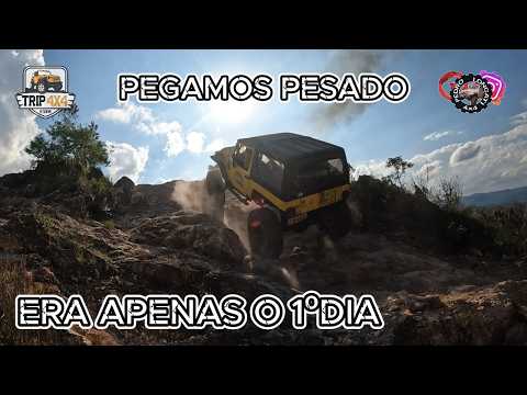 OFF ROAD EXTREMO NO 1º DIA DO ENCONTRO NACIONAL DE JIPE! ERA APENAS O INÍCIO DAS TRILHAS HARD!