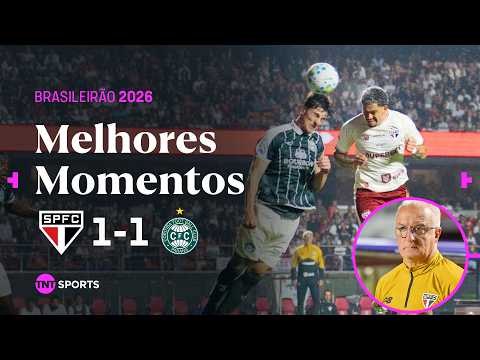 PABLO MAIA MARCA GOLAÇO, MAS SÃO PAULO FICA NO EMPATE E SEGUE SEM VENCER | SÃO PAULO 1 X 1 CORITIBA