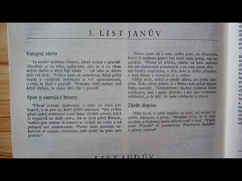 Bible, Nový zákon-3.list Janův