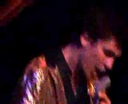 Snax performing with Jamie Lidell and Friends