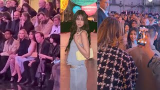 JENNIE at the CHANEL Spring Summer 2026 show at Paris Fashion Week