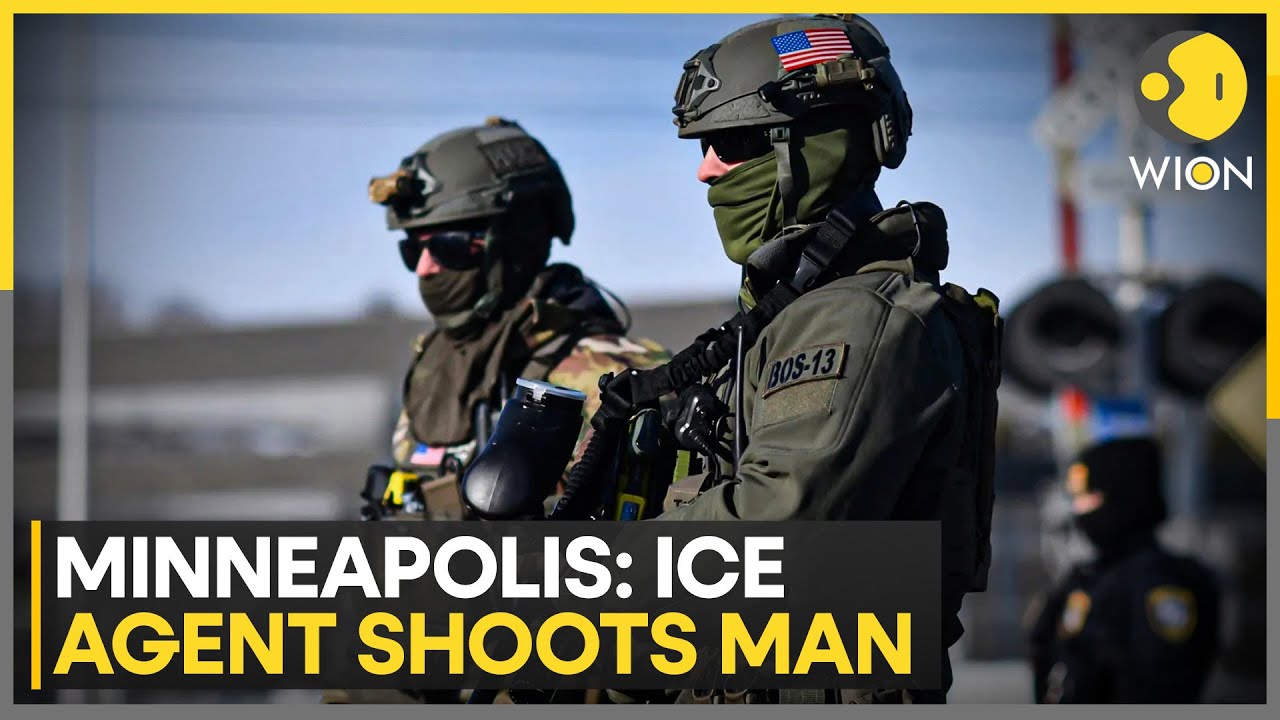 Minneapolis ICE Agent Shooting: US Immigration Officer Shoots Venezuelan Man | WION