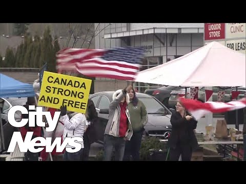 New COVID mandate protest in Surrey has some locals concerned