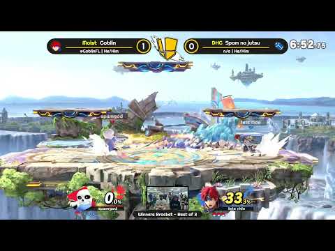 Moist | Goblin (Roy) vs DHG | Spam no jutsu (Mii Gunner) - Smash Knights Spring '22 #7 W Top 16 Qlf.