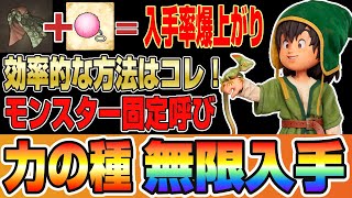 【ドラクエ7リイマジンド】力の種を無限に入手する方法！効率的な方法はモンスター固定呼び！？【ドラクエ7リメイク】
