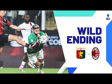 Giroud puts on the gloves and saves Milan! | Wild Ending | Genoa-Milan | Serie A 2023/24