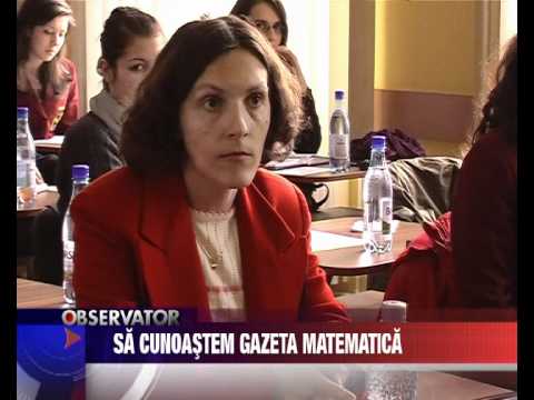 Sa cunoastem Gazeta Matematica