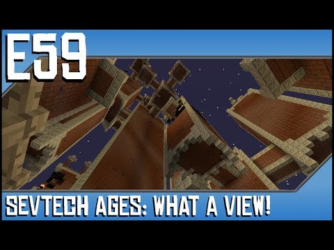 Sevtech Ages-What A View!-Ep59-Modded Minecraft-Pinch Beetle, Experiment 115, Redstone Repeater