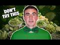 Surviving On ONLY Green Food For A Day