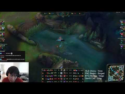HLE CHOVY SHOWCASES A COOL YONE VS ZOE INTERACTION | Doublelift