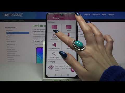 How to Enter Text Correction Options on HONOR 20i – Manage Text Correction