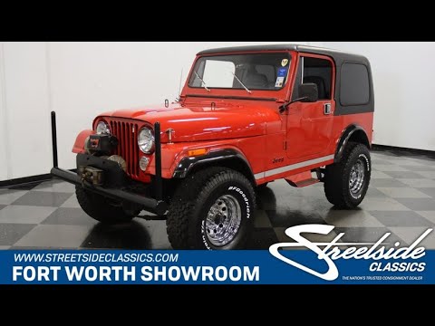 1984 Jeep CJ7 (CC-1433306) for sale in Ft Worth, Texas