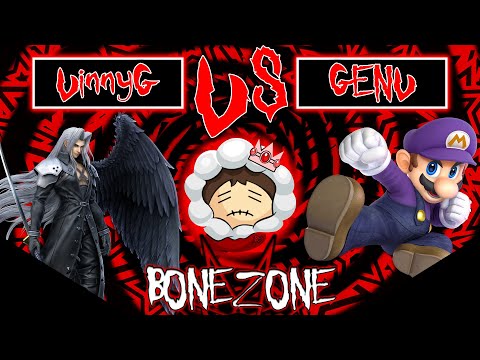 VinnyG (Sephiroth) vs GENV (Mario) - Bone Zone #1 - SSB Ultimate - Grand Finals
