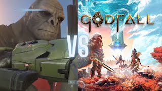 HALO INFINITE (XSX) VS GODFALL (PS5) 12TF VS 10.3 TF