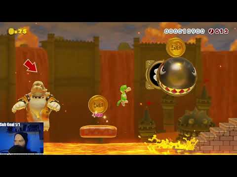 Meowser's Sinking Castle | Super Mario Maker 2 Viewer Level Shorts