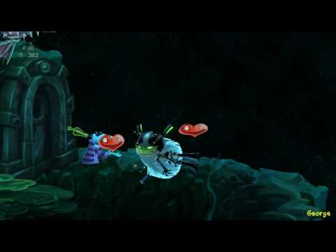 Rayman Legends - 100% No Damage - 20,000 Lums Under the Sea - Mansion Of The Deep