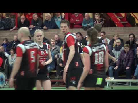 Korfbal League Samenvatting, speelronde 9: DOS'46 - KCC