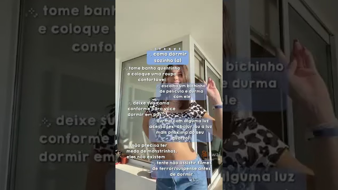Como dormir sozinho(a)💌💖@heydicas.6128