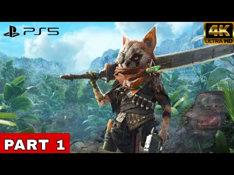 BIOMUTANT PS5 Gameplay Walkthrough Part 1 FULL GAME - MERCENARY CLASS - [4K 60FPS] - No Commentary
