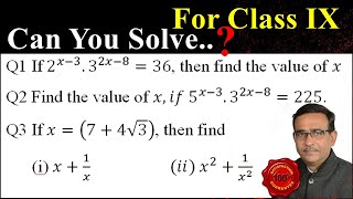 Class 9 maths Chapter 1If 2^(x-3)3^(2x-8)=36 then 