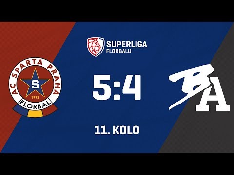 Highlights: ACEMA Sparta Praha - BLACK ANGELS 5:4p
