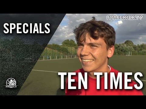 Ten Times mit Paul Herrmann (SV Sparta Lichtenberg II) | SPREEKICK.TV