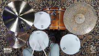 Video thumbnail for Meinl 14" Byzance Dark Spectrum Hi-Hats - 1133/1513g (B14SH-1070817F) by Memphis Drum Shop