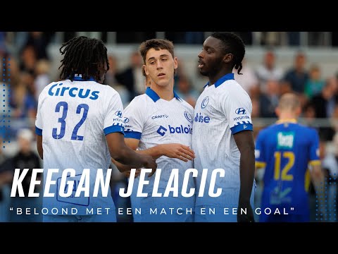 💬 Keegan Jelacic: "Beloond met een wedstrijd en een goal"