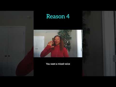 Voice Cracks Pt. 1 #singer#mixvoice#musicaltheatre#classicalsinger#mezzosopranos#sopranos#tenors