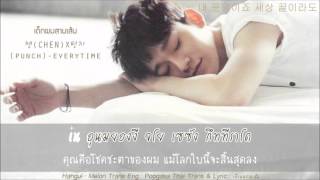 [Karaoke-Thaisub] CHEN (첸) x Punch (펀치) – Everytime