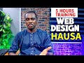 WEB DESIGN HAUSA 5 HRS TRAINING COURSE DIVI THEMES HAUSA