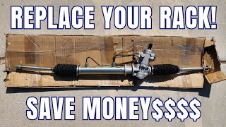COMPLETE VIDEO BEST WAY TO REPLACE RACK AND PINION 1998-2002 TOYOTA COROLLA STEP-BY-STEP GUIDE