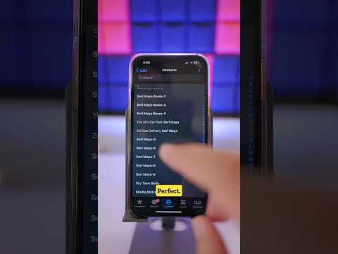 Organise contacts in iPhone like a Pro  😎 #iphonecontacts #iphonecontact #iphone #iphonetricks