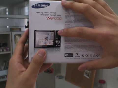 Samsung WB1000 Unboxing