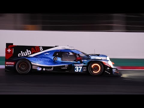 ELMS Night Free Practise Barcelona 2019 - Glowing Brakes and Pure Sounds