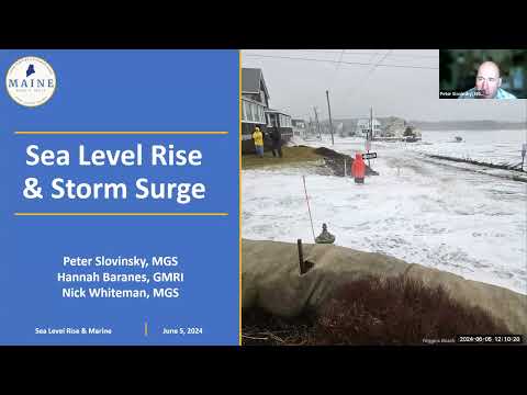 Sea Level Rise & Marine Systems Webinar | June 5, 2024