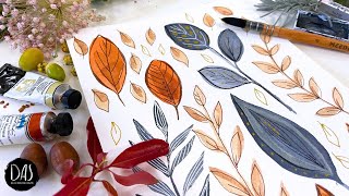 Beginners MUST TRY Easy Watercolor Style YOU Can Learn in Five Minutes (No Skill Needed!)